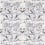 Tissu Wonder World Emma J. Shipley by Clarke and Clarke Mono F1763/01