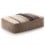 Alexandra Pouffe Gan Rugs Neutral 163717