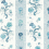 Papier peint Papaver Stripe Zoffany Mazarine Blue ZIND313135