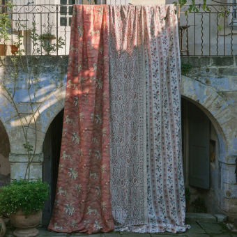 Papaver Stripe Fabric
