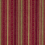Andean Stripe Fabric Zoffany Cochineal/Sage ZRTX333544