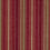 Tissu Andean Stripe Zoffany Cochineal/Sage ZRTX333544