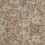 Elswick Paisley Fabric Zoffany Blue Umber ZELS332803