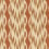 Tissu Embroidered Ikat Stripe Zoffany Amber ZRTX333546