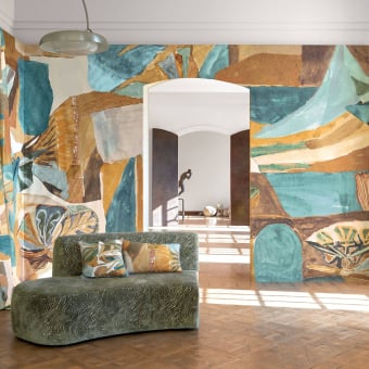 Papel pintado panorámico Jardín Bailado