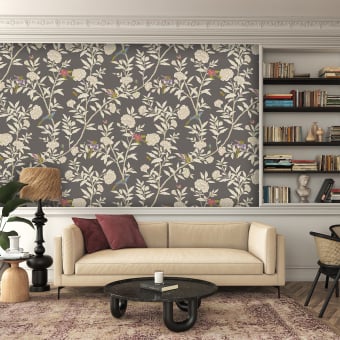 Papel pintado Roseberry with Birds