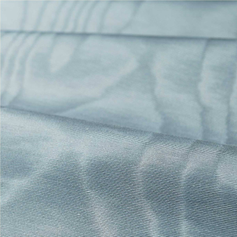 Moiré fabric
