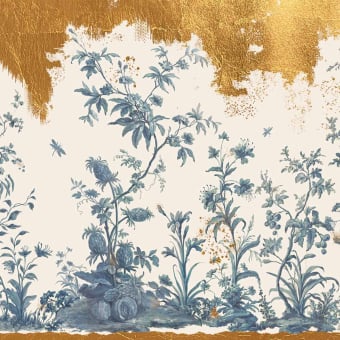 Papel pintado panorámico L'Art du Jardin Or