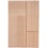 Tapis Monochrome Patch Codimat Collection Brown 114159-170x240