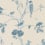 Woodland Chorus wallpaper Sanderson Indigo/Ecru DWOW215705