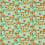 Tissu Orange Blossom Clarke and Clarke Jade F1784/03