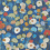Papel pintado Prato Fiorito Jannelli & Volpi Indigo 7442