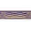 Gallone Volange 60mm Houlès VIOLET AMARANTE 32271-9450
