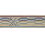 Volantband 60mm Houlès Bleu Nattier 32271-9620