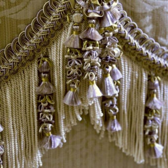 Fringed twisted yarn Volanges 130mm
