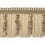 Frange moulinée Volanges 130mm Houlès GREGE BERTIN 33212-9020