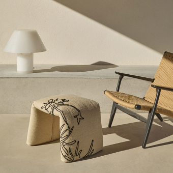 Pouf Folded S Fiori