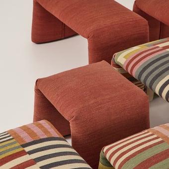 Puf Folded S Plain