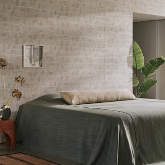 Balsa Wood Wall Covering