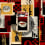 Composer Machine panoramic wallpaper Mindthegap Red WP20871