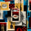 Composer Machine panoramic wallpaper Mindthegap Blue WP20872