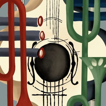 Papier peint Duet