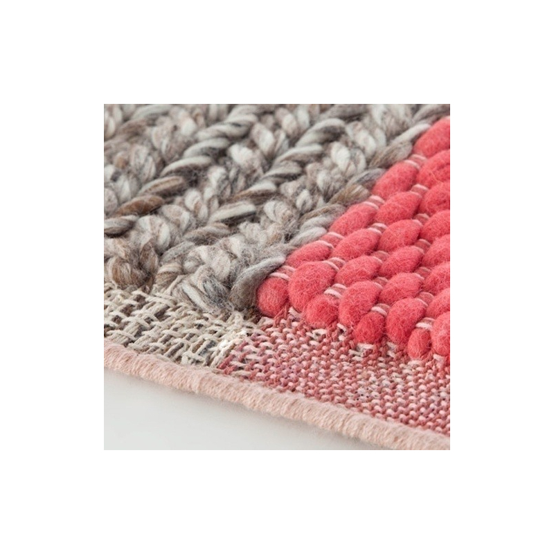 Rectangular Plait rug Gan Rugs