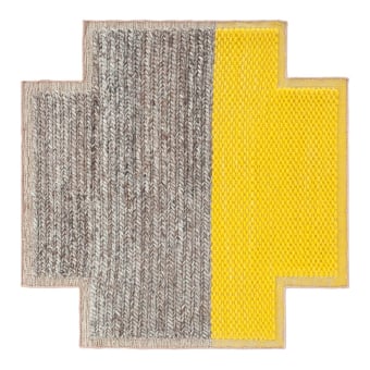 Alfombras Square Plait Yellow