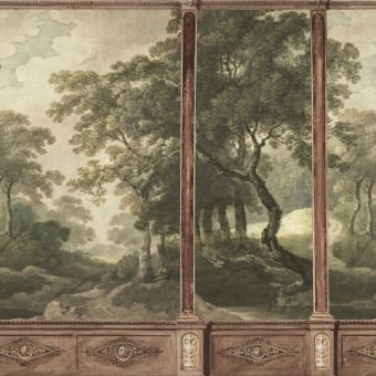 Woodland Panels Wallpaper