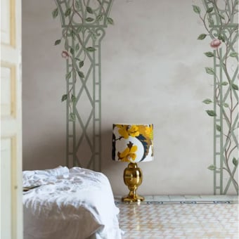 Poetic Trellis Wallpaper