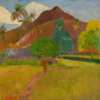 Tahitian Landscape Tapete