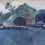 Tahitian Landscape Tapete Rebel Walls Blue R20537