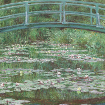 Papel pintado The Japanese Footbridge