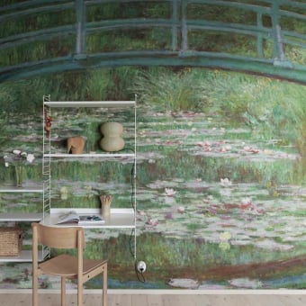 Papier peint The Japanese Footbridge