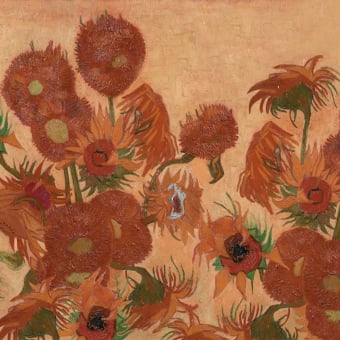 Sunflowers Repeatable wallpaper