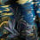 Tissu Oasis Outdoor Métaphores Lapis 71529/001