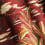Tissu Oasis Outdoor Métaphores Grenat 71529/002
