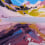 Panoramic wallpaper The Echo Room Etoffe.com x Olivier Morel Multicolore sixt-82