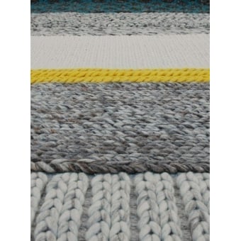 Tapis Rectangular Yellow/Blue