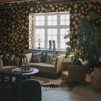Spotted Puffer Panoramic Wallpaper