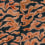 Guppy panoramic wallpaper Rebel Walls Orange R19828