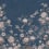 Floral Chinoiserie Wallpaper Rebel Walls Dark blue R20356