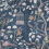 Papel pintado Mystic Garden Rebel Walls Dark blue R20975