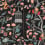 Mystic Garden wallpaper Rebel Walls Black R20977