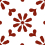 Confezione da 2 scatole, 0,96 m&sup2; - Piastrelle in cemento Azulejo Carodeco Rouge/Blanc /azulejos1-20x20