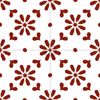 Lot de 2 boîtes 0.96  m² - Carreau ciment Azulejos