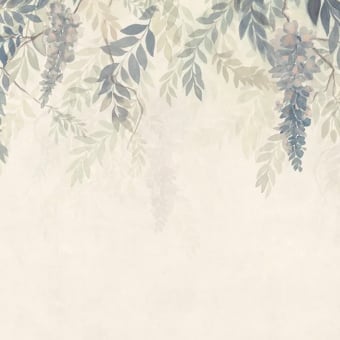 Papel pintado panorámico Wisteria