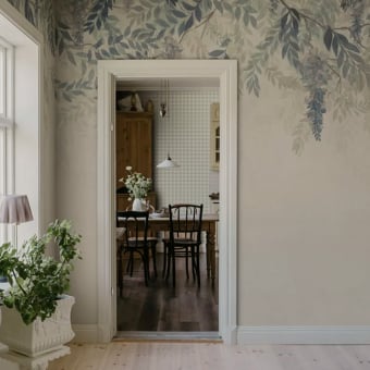 Papel pintado panorámico Wisteria