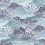 Papier peint adhésif Shangri-La York Wallcoverings Navy blue PSW1404RL