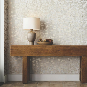 Papier peint Shimmering Poppies